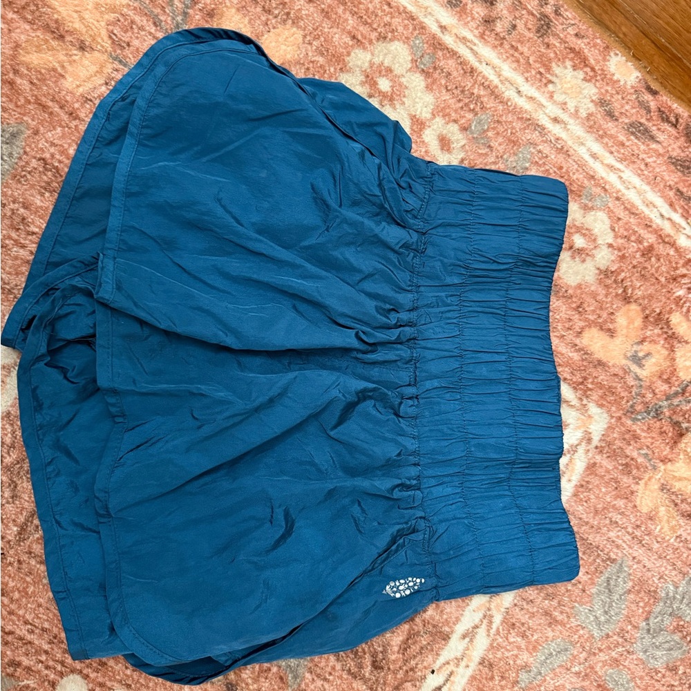 Free People Blue Athletic Shorts